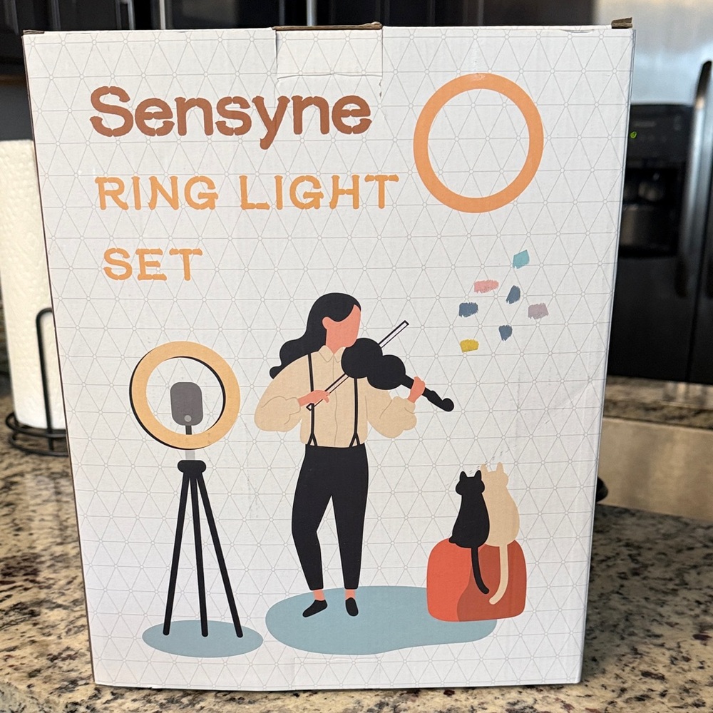 Sensyne Ring Light Set - Black